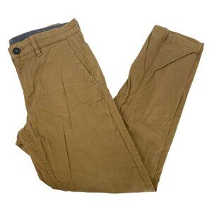 F&F Tan Mid-Rise Classic Chinos | Size 30